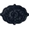 Ekena Millwork Pesaro Ceiling Medallion, Hand-Painted Midnight Dream, 36"W x 26"H x 1 1/2"P CM36X26PEMDF - alternate 1